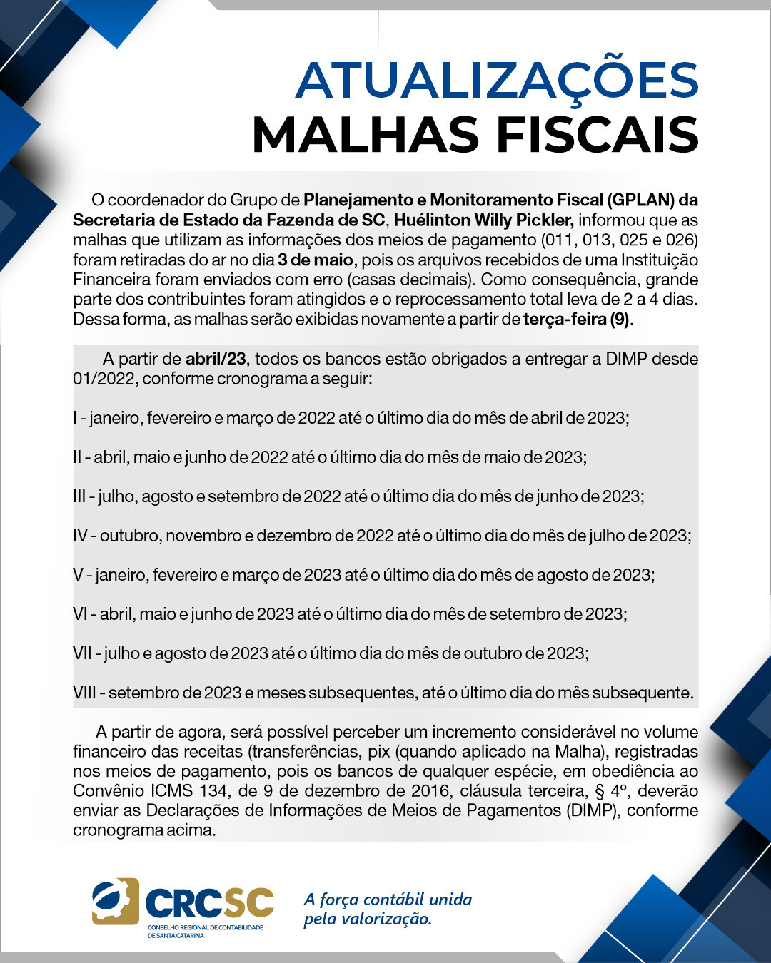 Nova Malha Fiscal e seus Riscos para as Empresas e Sócios em São José dos  Pinhais - Sympla